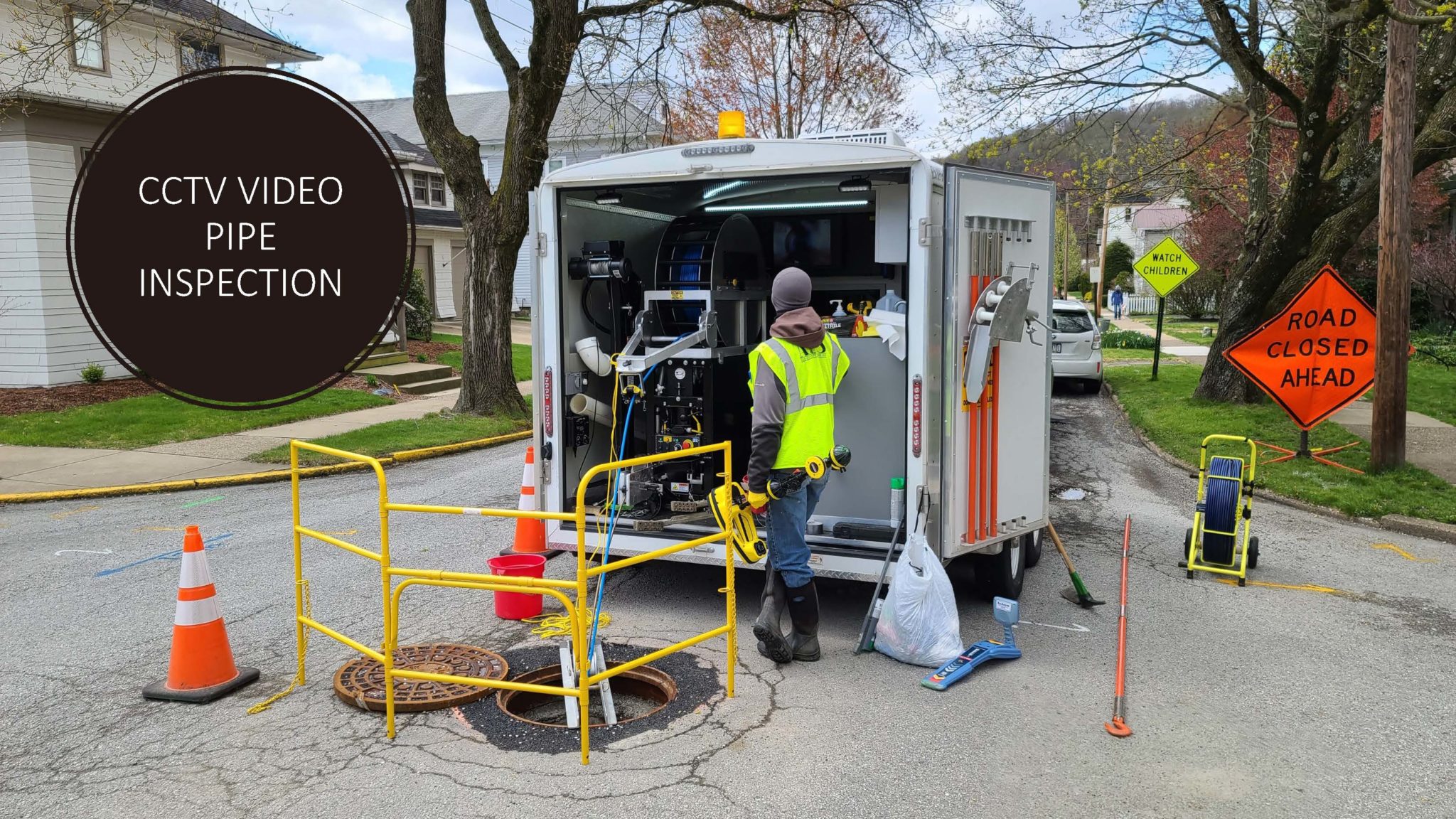 CCTV Video Pipe Inspection Allegheny Utility Solutions LLC